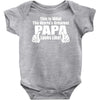what world's greatest papa Baby Onesie