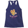 pizza my heart (2) Racerback Tank