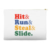 Hit Run Steal  Slide Accessory Pouches