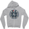 the dragon's knot Zipper Hoodie