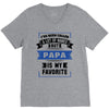 I've Been Called A Lot Of Names But Papa Is My Favorite V-Neck Tee
