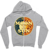 Moon and Sun Zipper Hoodie