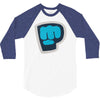 pewdiepie the blue brofist 3/4 Sleeve Shirt