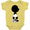 charlie, snoopy, woodstock Baby Onesie
