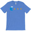 funny 80s pacman cookie monster retro gaming T-Shirt