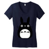totoro Women's V-Neck T-Shirt