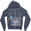 Family Trip To Moon Zipper Hoodie