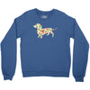 dachshund flower Crewneck Sweatshirt