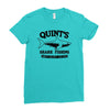 jaws cool shark Ladies Fitted T-Shirt