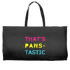 pansexual pride Weekender Totes