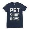 pet shop boy new Ladies Fitted T-Shirt