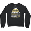 i'm a dance teacher, that means i'm creative cool passionate &amp; a littl Crewneck Sweatshirt