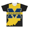 indiana for michigan All Over Men's T-shirt