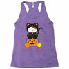 kitty halloween Racerback Tank
