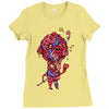upset stomach Ladies Fitted T-Shirt