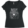 snarling tiger best trending Women's Triblend Scoop T-shirt