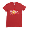 captain obvious Ladies Fitted T-Shirt