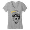 horror werewolf Women's V-Neck T-Shirt