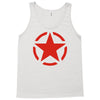 military starfunny retro army war vietnam usa britain fashion Tank Top