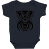 demon wolf Baby Bodysuit