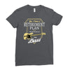 retirement plan Ladies Fitted T-Shirt