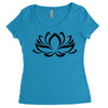 lotus Women's Triblend Scoop T-shirt