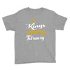 kings are born in february Youth Tee