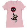 mouth the merc (x force version) Ladies Fitted T-Shirt