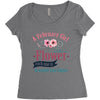 A February Girl Like A Flowers Women's Triblend Scoop T-shirt