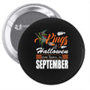 Halloween Kings Are Born In September Pin-back button