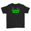 fun monster face, eat, beast, Youth Tee