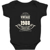premium vintage 1988 classic perfectly aged limited edition Baby Bodysuit