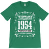 vintage made in 1954 perfectly aged a living legend T-Shirt