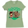 red riding hood Ladies Fitted T-Shirt