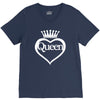 funny  queen of everything gift bride honeymoon hen night fashion fema V-Neck Tee