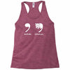 apostrophe catastrophe Racerback Tank