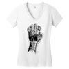 hand Women's V-Neck T-Shirt