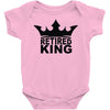 retired king Baby Onesie
