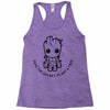 baby groot Racerback Tank