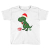 christmas dinosaur Toddler T-shirt