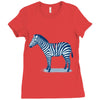 caged Ladies Fitted T-Shirt