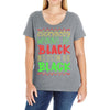 everybody wanna be black Ladies Curvy T-Shirt
