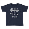tic tac toe draw Toddler T-shirt
