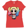 harley quinn Ladies Fitted T-Shirt