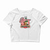 funny rude  beaver liquors, ideal gift or birthday present. Crop Top