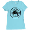dharma lost serie tv film cinema Ladies Fitted T-Shirt