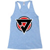 red black zero Racerback Tank