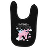 the time is now Baby Bibs