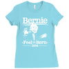 bernie sanders for president 2016 (2) Ladies Fitted T-Shirt