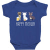 happy meowr Baby Bodysuit
